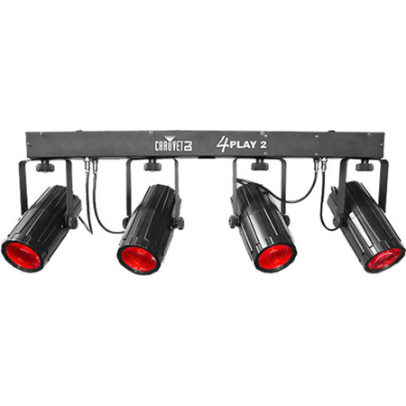 CHAUVET DJ 4Play 2 Portable RGBW LED Moonflower Effect Light