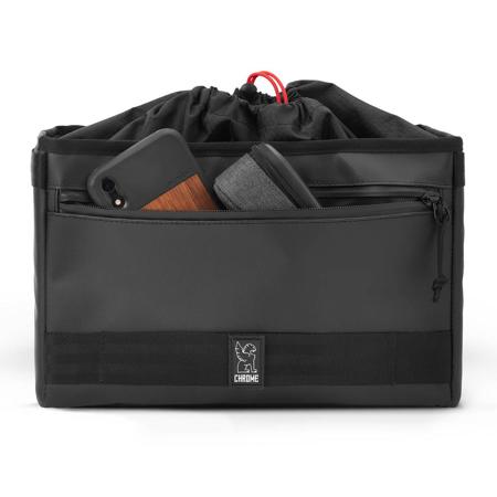 Chrome Niko Camera Insert Case, Black