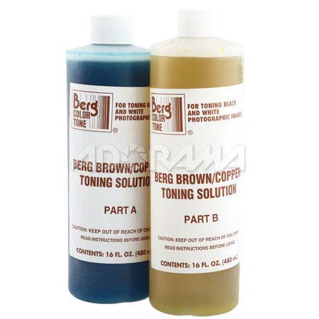 Berg BCT-BT128 Brown/Copper Color Toner, 1 Gallon