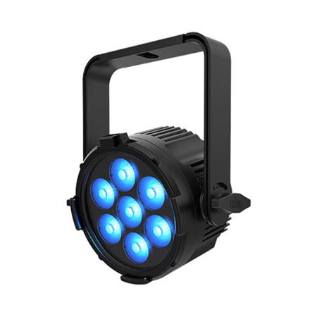 CHAUVET DJ COLORdash PAR H7X 84W RGBWAUV LED Wash Light, Black