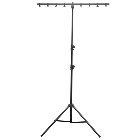 CHAUVET DJ CH-06 9' Lightweight T-Bar Tripod Stand, 50lbs Load Capacity