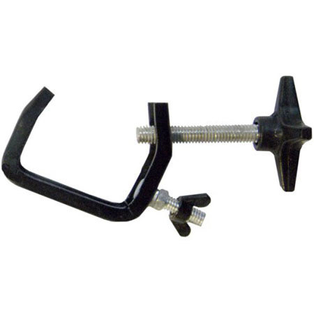 CHAUVET DJ CLP-03 Light Duty Steel C-Clamp with Adjustable Knob for 1 to 2" Truss, 44lbs Capacity