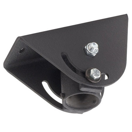 Chief CMA395 Angled Ceiling Adapter with Threaded Coupler, Black
