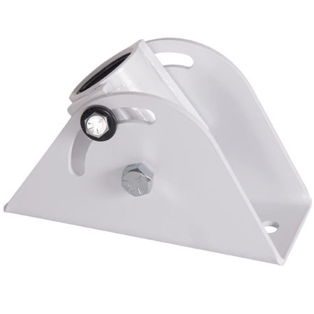 Chief CMA395 Angled Ceiling Adapter with Threaded Coupler, White