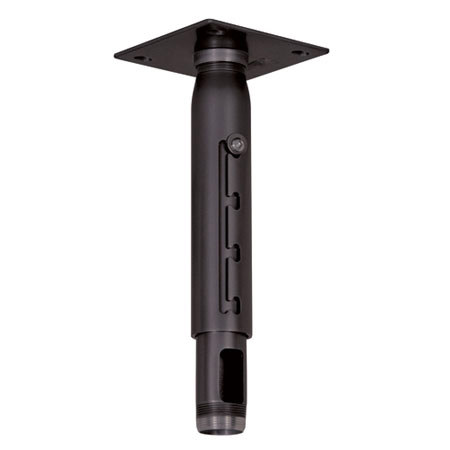 Chief CMA700 6" Ceiling Plate with Adjustable Column, Black
