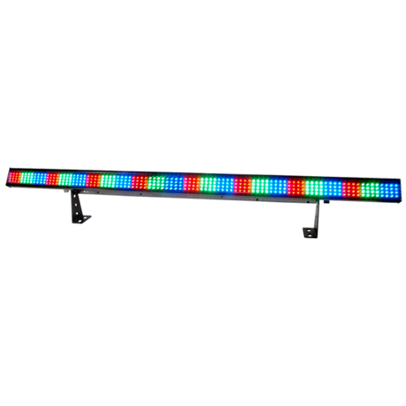 CHAUVET DJ COLORstrip DMX LED Linear Wash Light with Power Cord, L-Brackets, 4 DMX Channels, 3pin DMX Connectors, 384 LEDs Light Source, 618 lux Illuminance