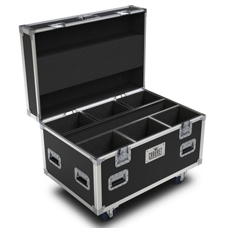 CHAUVET Professional ROGUE R1 Wash 6 Fixture Road Case with Cable Slot