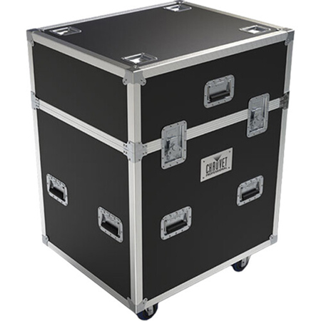 CHAUVET Professional 6-Fixture Road Case for All Ovation Ellipsoidals, Black