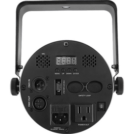 CHAUVET DJ EZpar T6 USB Tri-Color RGB LED Wash Light with IRC-6 Remote Control