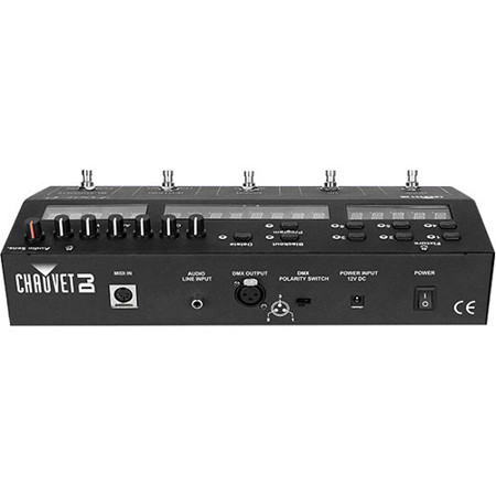 CHAUVET DJ Foot-C 2 36-Channel DMX Foot Controller for Up to 6 Lighting Fixtures
