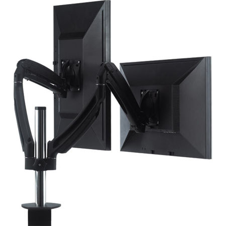 Chief K1C200 KONTOUR Dynamic Column Clamp Mount, Black