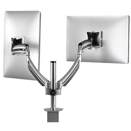 Chief K1C200 KONTOUR Dynamic Column Clamp Mount, Silver