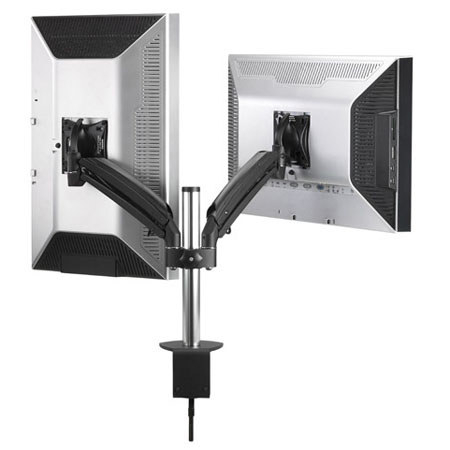 Chief K1C250 KONTOUR Dynamic Column Clamp Single Arm Mount, Black