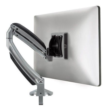 Chief K1D100 KONTOUR Dynamic Desk Clamp Mount, Silver