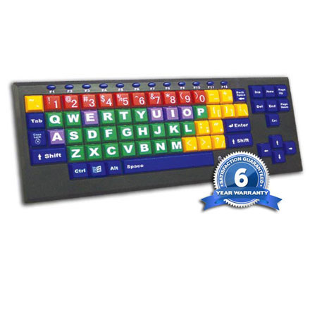 Chester Creek KinderBoard USB Color Coded Keyboard