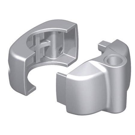 Chief KSA1017 Pole Clamp Accessory, Silver