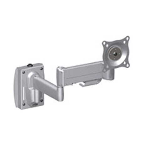 Chief KSG110 Height-Adjustable Dual Arm Slat Wall Mount, Silver