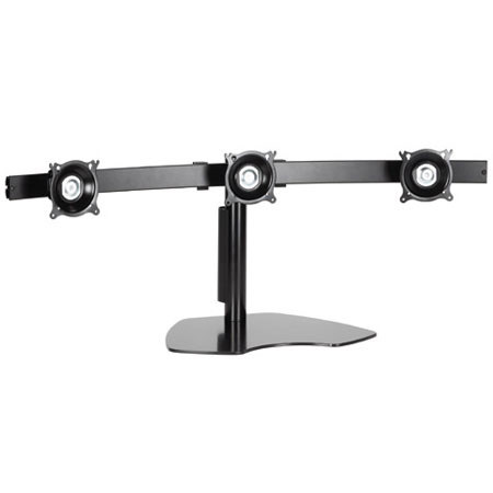 Chief KTP320 Triple Horizontal Table Stand, Black