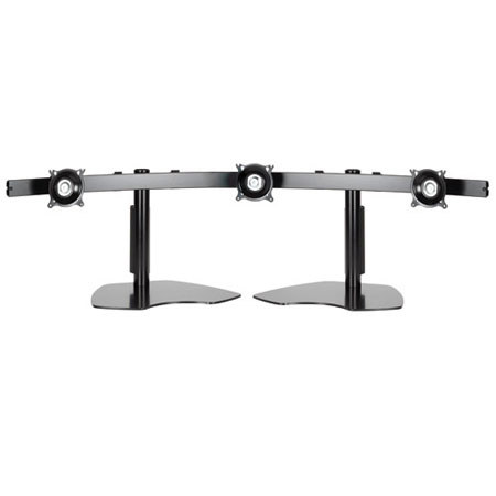 Chief KTP325 Widescreen Triple Horizontal Table Stand, Black