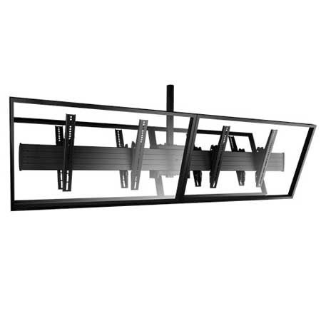 Chief Fusion LCB2X1U Large Ceiling-Mounted Back-to-Back 2x1 Menu Board