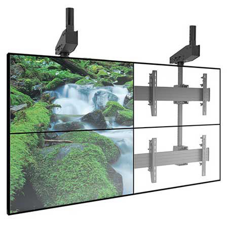 Chief Fusion LCM2X2U Micro-Adjustable Large Ceiling Mounted 2x2 Video Solution