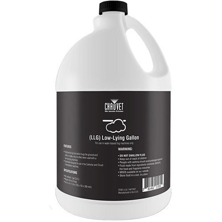 CHAUVET DJ LLG Low-Lying Fog Fluid, 1 Gallon