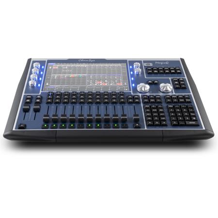 ChamSys MagicQ MQ80 Compact DMX Lighting Control Console Kit with Extra Compact Wing, 48-Universe