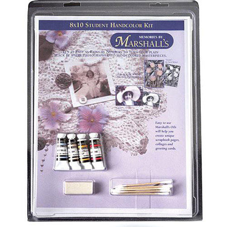 Marshall 8x10 Student Handcoloring Kit of 4 Oil Colors