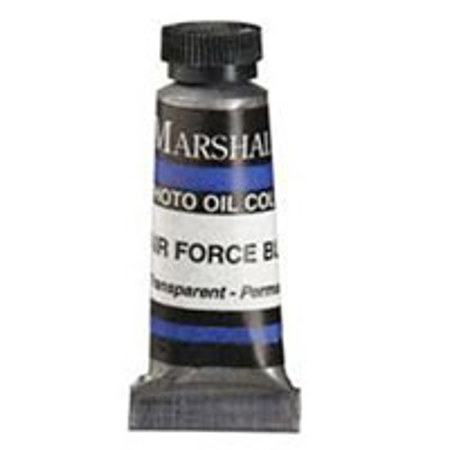 Marshall Air Force Blue, Individual Oil Color for Hand Coloring, 1/2x2" Tube