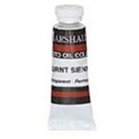 Marshall Burnt Sienna, Oil Color for Hand Coloring Tube