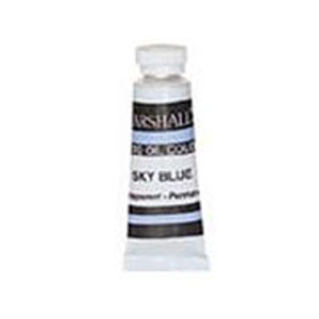 Marshall Electronics Sky Blue, Individual Oil Color for Hand Coloring, 1/2x2" Tube, #MS-2-SKB