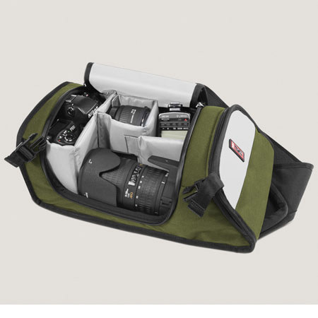 Chrome Niko Camera Messenger Bag, Olive White