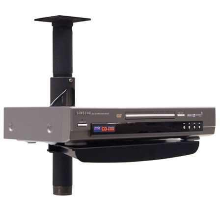 Chief PAC102 Component Pole Shelf, Black