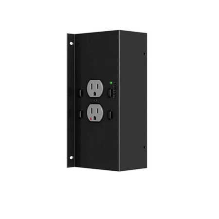 Chief Proximity Power Bracket with 2x NEMA 5-15R Outlet for PAC526 In-Wall Box