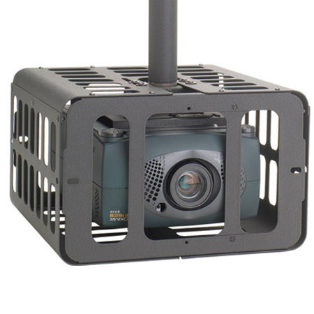 Chief PG2A Small Projector Security Cage, Black