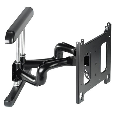 Chief PNRU Large Flat Panel Swing Arm Wall Mount, Black