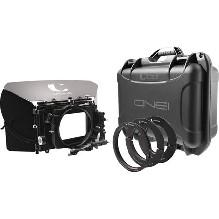 Chrosziel Cine.1 Dual-Stage 15mm LWS Swing-Away Matte Box Kit, 4x5.65"