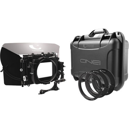 Chrosziel Cine.1 Triple-Stage 19mm Studio Swing-Away Matte Box Kit, 5.65x5.65"