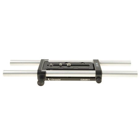Chrosziel LWS 15 HD Baseplate with 15mm Rods for Canon EOS C100/300/500 Cameras