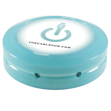 CableHub Round, Blue Tint Glow