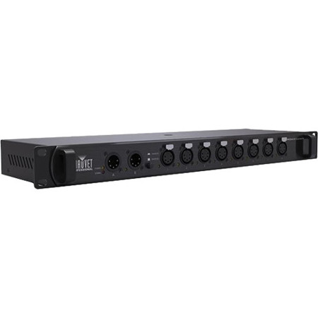 CHAUVET Professional RDMX Splitter 8 DMX/RDM Opto-Splitter with powerCON Power Cord