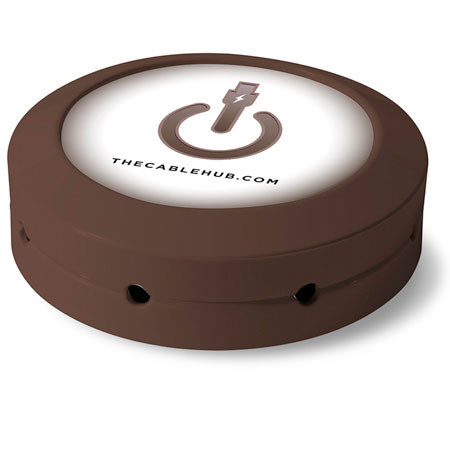 CableHub Round, Espresso