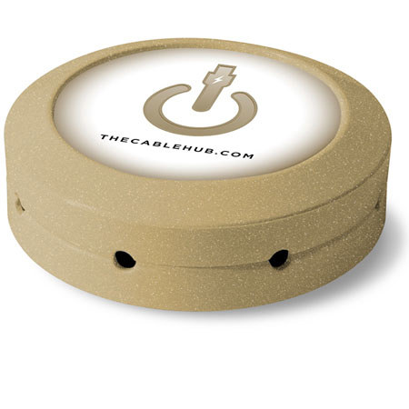 CableHub Round, Gold Metallic