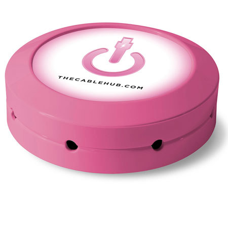 CableHub Round, Pink
