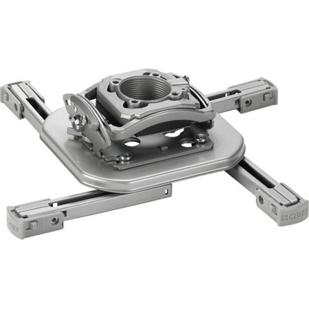 Chief RSMCU Mini Elite Universal Projector Mount with Locking Option C, Silver