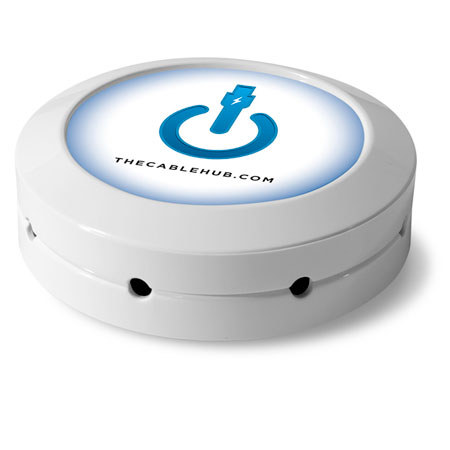 CableHub Round, White