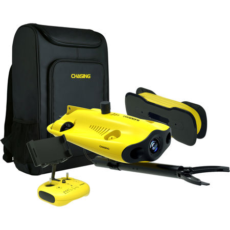 CHASING GLADIUS MINI S Underwater ROV with Backpack & Robotic Claw, 328' Tether