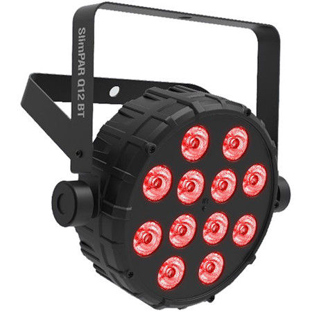 CHAUVET DJ SlimPAR Q12 BT 3.5W Compact Wash LED PAR with Bluetooth, Quad-Color (RGBA)