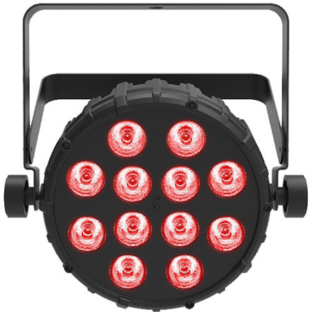 CHAUVET DJ SlimPAR Q12 BT 3.5W Wash LED PAR with Bluetooth, Quad-Color (RGBA)