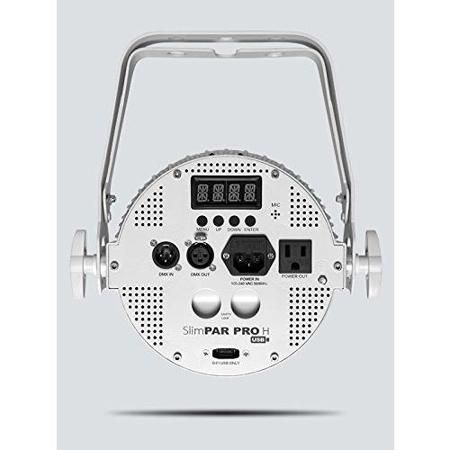 CHAUVET DJ SlimPAR Pro H USB - Wireless DMX RGBAW+UV LED Wash Light (White)